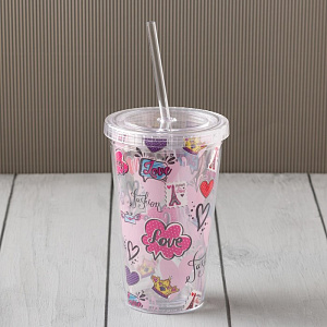 Подарочный набор LoveLife "Летнее настроение" (плед 150х130см + стакан) 4785067 000000000001200181