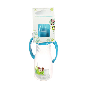 Бутылочка с соской от 0 месяцев Микки и Минни Lubby&Disney baby, 250 мл 000000000001135537