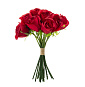 Цветок искусственный "Розы" 17 бутонов 29см R010762
