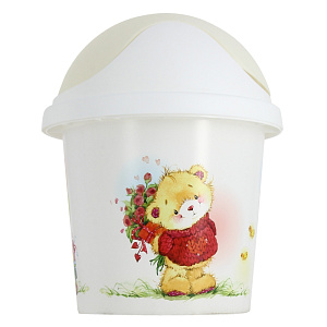 Контейнер для мусора Bears Little Angel, 7л 000000000001153976