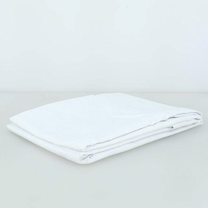 Скатерть 140x200см DE'NASTIA Талисман белый полиэстер 000000000001202425