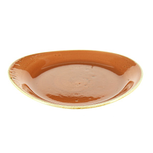 Асимметричная тарелка Craft Steelite, терракотовый, 15.5 см 000000000001123966