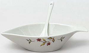 Икорница с ложкой 267мл BALSFORD Латона Персия подарочная упаковка фарфор 000000000001204619