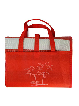 Коврик пляжный 170х90см пальмы в ассортименте полипропилен 000000000001227414