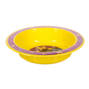 Тарелка Медвежонок Винни Lubby&Disney baby, от 6 месяцев, 17.5?3 см 000000000001135519