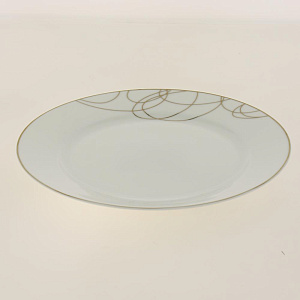 Тарелка обеденная 22,5см ESPRADO Leontina костяной фарфор 000000000001193132