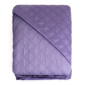 Покрывало DeN Палермо 190х220 атл/мат сиреневый геом2 U000241 000000000001203069
