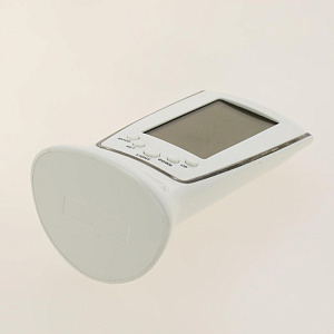 Будильник LUAZON HOME LB-02 Обелиск часы дата температура подсветка белый 835058 000000000001205697