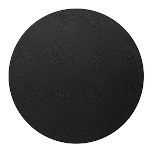 Салфетка сервировочная D38cm LUCKY черный искусственная кожа ПВХ 000000000001214122