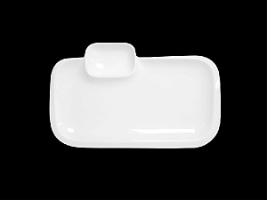 TUDOR Блюдо прямоугольное с соусником 25х17см TU0265-2 000000000001193450