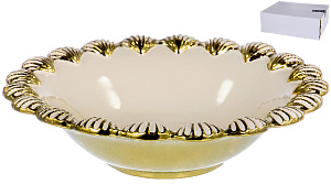 Фруктовница 28х28х7,5см BALSFORD Home Art Shell белая упаковка фарфор 000000000001194020