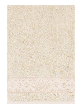 Полотенце 100х150см DE'NASTIA ТАЛИСМАН 1 молочный хлопок-100% 000000000001215366