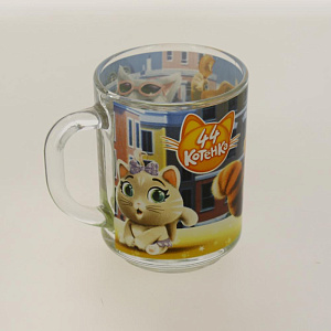 Кружка 230мл ND PLAY 44 Котенка стекло 000000000001193213