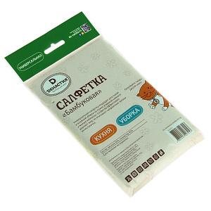 Салфетка DE'NASTIA Бамбук 18х23см T977011 000000000001158320