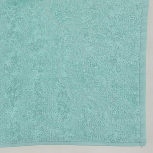 Полотенце 70х130см ДМ Романс махровое плотность 320гр/м бирюзовый 100% хлопок ПЛ3501-04353,13-5409 000000000001198632