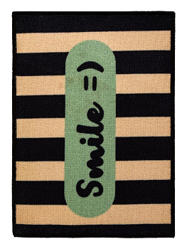 Коврик для ванной 40х60см противоскользящий полиэстер 000000000001228658