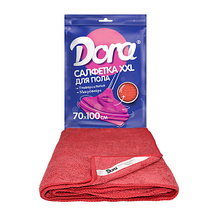 Салфетка для пола 100х70см Dora микрофибра супервпитывающая, суперпрочная, повышенной плотности 2001-025 000000000001204983