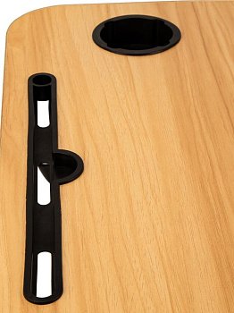 Столик 40х60х25см ST для ноутбука бежевый железо/МДФ 000000000001227152