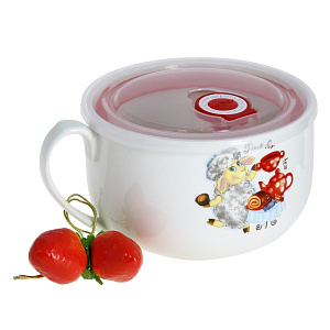 Бульонница Wellberg, фарфор 000000000001158085