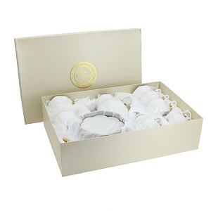 Чайный набор Натали Коралл, 250мл, 15 предметов 000000000001171344