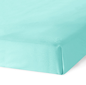 Простыня DE'NASTIA твилл 180X230см мятный 100%Хлопок C010665 000000000001178304