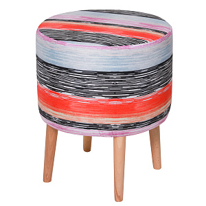 Пуф 35х35х42см DREAMBAG Лекко агат велюр 000000000001211381