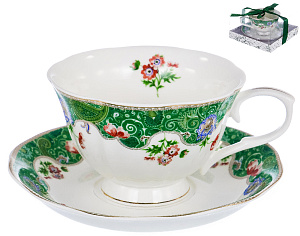 Пара чайная 250мл/блюдце BALSFORD Маркиза Инесса подарочная упаковка фарфор 000000000001197846