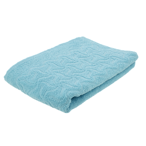 Полотенце 70х130см ДМ Радуга махровое плотность 295гр/м бирюзовое 100% хлопок ПД-3501-04352, 14-4615 000000000001205545