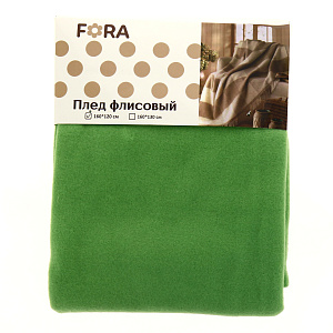 Плед фл160*120,100%ПЭ,140гр.ябл.F020010 000000000001173548