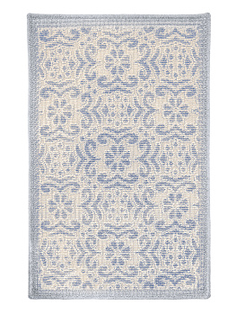 Коврик универсальный УЗОР2 50х80см, 100%хб серый, Турция M000076 000000000001199799