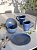 Салатник 14см LUCKY Матовый синий керамика 000000000001211776