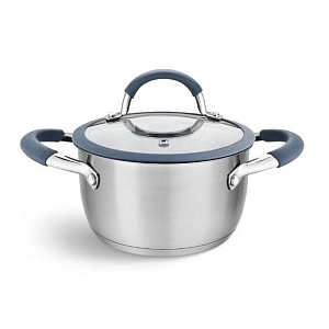 Кастрюля 4л SERVITTA KITCHEN FANTASY с крышкой нержавеющая сталь 000000000001217084