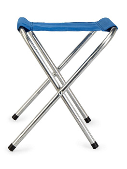 Стул складной 27,5х32х35см туристический синий металл/оксфорд 000000000001227419
