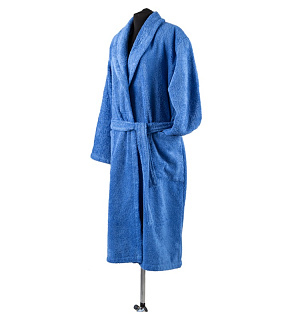 Халат махровый шалька р.52-54 василек Состав:хлопок100%.Плотность380гр/м2.АА003417 000000000001199012