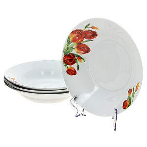 Столовый набор Тюльпаны Fora, 20 предметов 000000000001119250