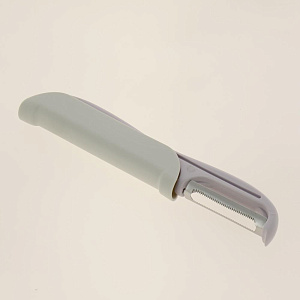 Овощечистка  SUN PLASTIK двухсторонняя пластик 000000000001189263