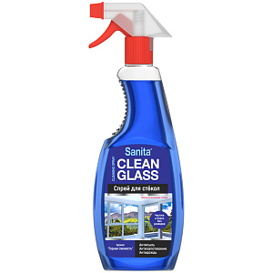 Спрей для стекол 500мл SANITA Горная свежесть 000000000001021038