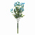 Цветок искусственный Лютик 29,5см голубой 000000000001218450