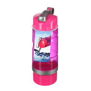 Спортивная питьевая бутылка Sistema, 615мл 000000000001143726