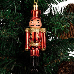 Декоративное украшение Набор 3шт 12,5см Щелкунчик серия Бронзовая микс пластик 000000000001224109