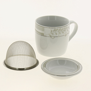 Кружка заварочная с ситом, 350мл 000000000001185058