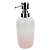 Дозатор для жидкого мыла Gradient, бело-розовый 000000000001176493