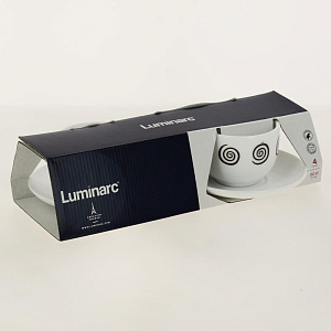 Набор чайный 4 предмета 220мл ESSE SIROC BROW Опал Q0253 000000000001198048