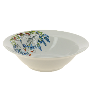 Салатник  фарфор 500 мл Гуси,094462 000000000001193508