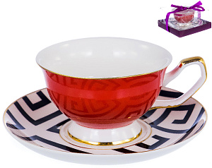 Пара чайная 200мл/блюдце BALSFORD Палитра Янира закат фарфор 000000000001185937