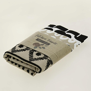 Набор кухонных полотенец 4шт 35х60см Доляна LOVE ETHNIC 100%хлопок 000000000001206686