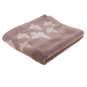 Полотенце 50х90см Dina Me бордюр бабочки темно-розовое 100% хлопок 000000000001208689