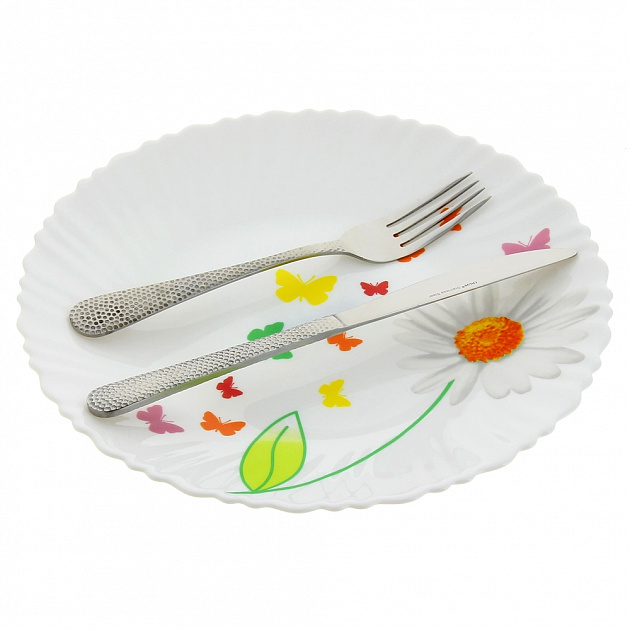 Обеденная тарелка Ромашка Farforelle, 25.5 см 000000000001003195