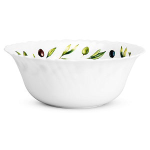 Салатник 18см/800мл FARFORELLE Оливки стеклокерамика 000000000001219895
