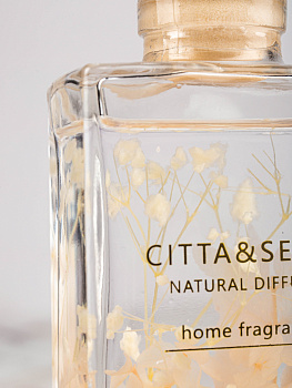 Диффузор для ароматизации помещений с палочками 150мл Цветы стекло 000000000001210780